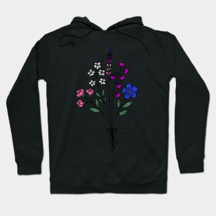 Subtle genderfluid flower bouquet Hoodie